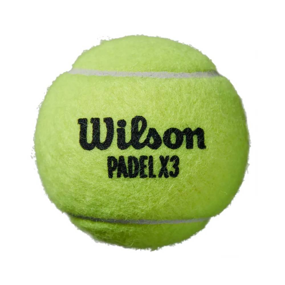 "Wilson X3 Pack Speed Padel Ball WR8901101001 teniso kamuoliukai