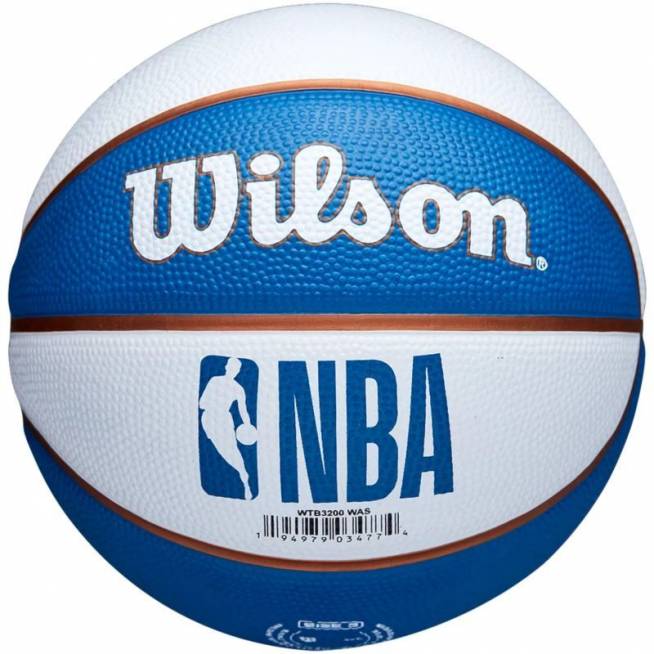 "Wilson Team Retro Washington Wizards" mini kamuolys WTB3200XBWAS krepšinio