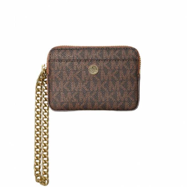 Michael Kors Jet Set Travel Medium Chain Card Case 35R3GTVD6B piniginė