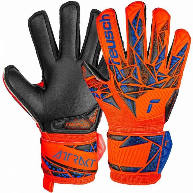 Reusch Attrakt Silver Junior Jr 5472215 2211 vartininko pirštinės