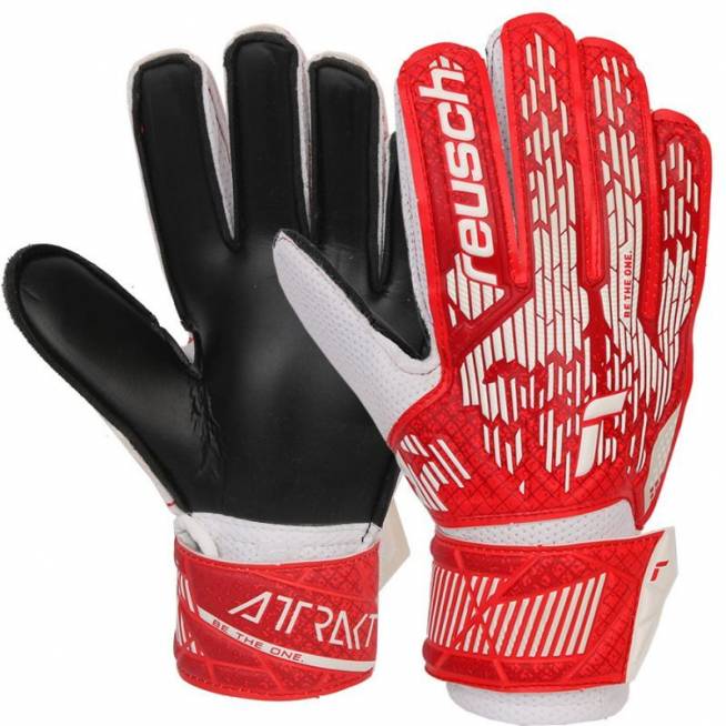 Reusch Attrakt Solid Jr 54 72 016 8905 vartininko pirštinės