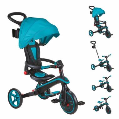 "Globber Explorer Trike" sulankstomas 4in1 dviratis 732-105