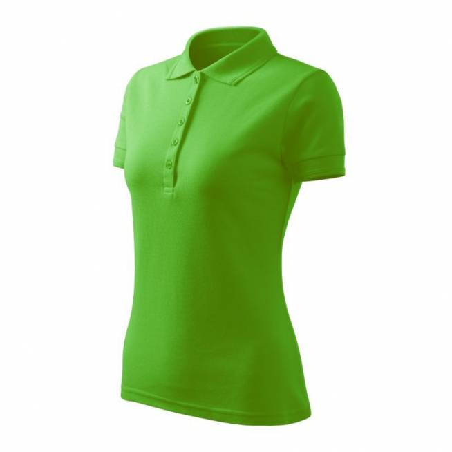 Malfini Pique Polo Free W polo marškinėliai MLI-F1092 apple green