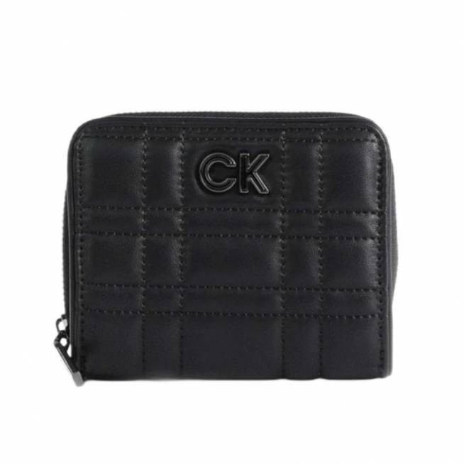 Calvin Klein Re-Lock Quilt Z/A Piniginė W/F Md K60K610003