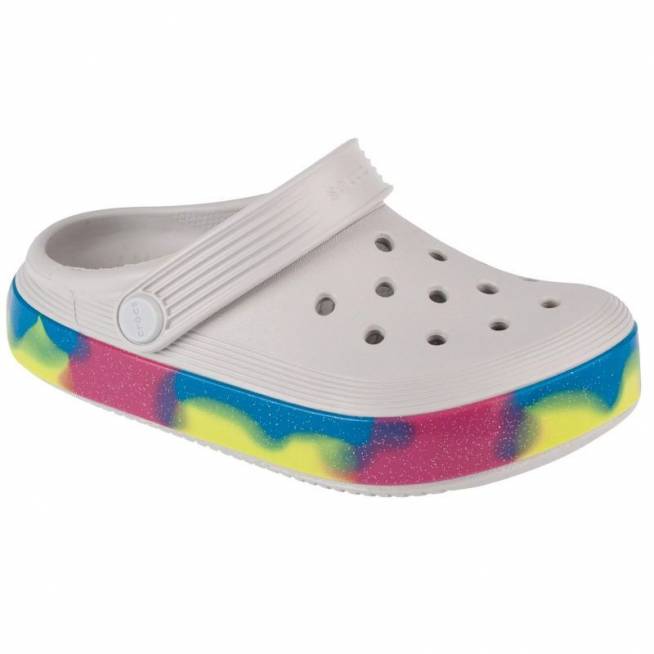 "Crocs Off Court Glitter Band Kids Clog Jr" 209714-1FS šlepetės