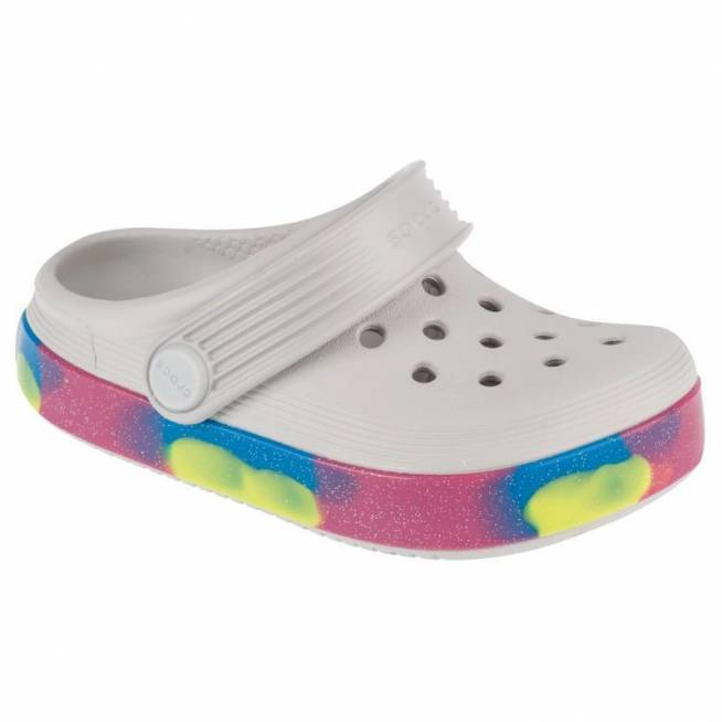 "Crocs Off Court Glitter Band Clog T Jr" 209717-1FS šlepetės