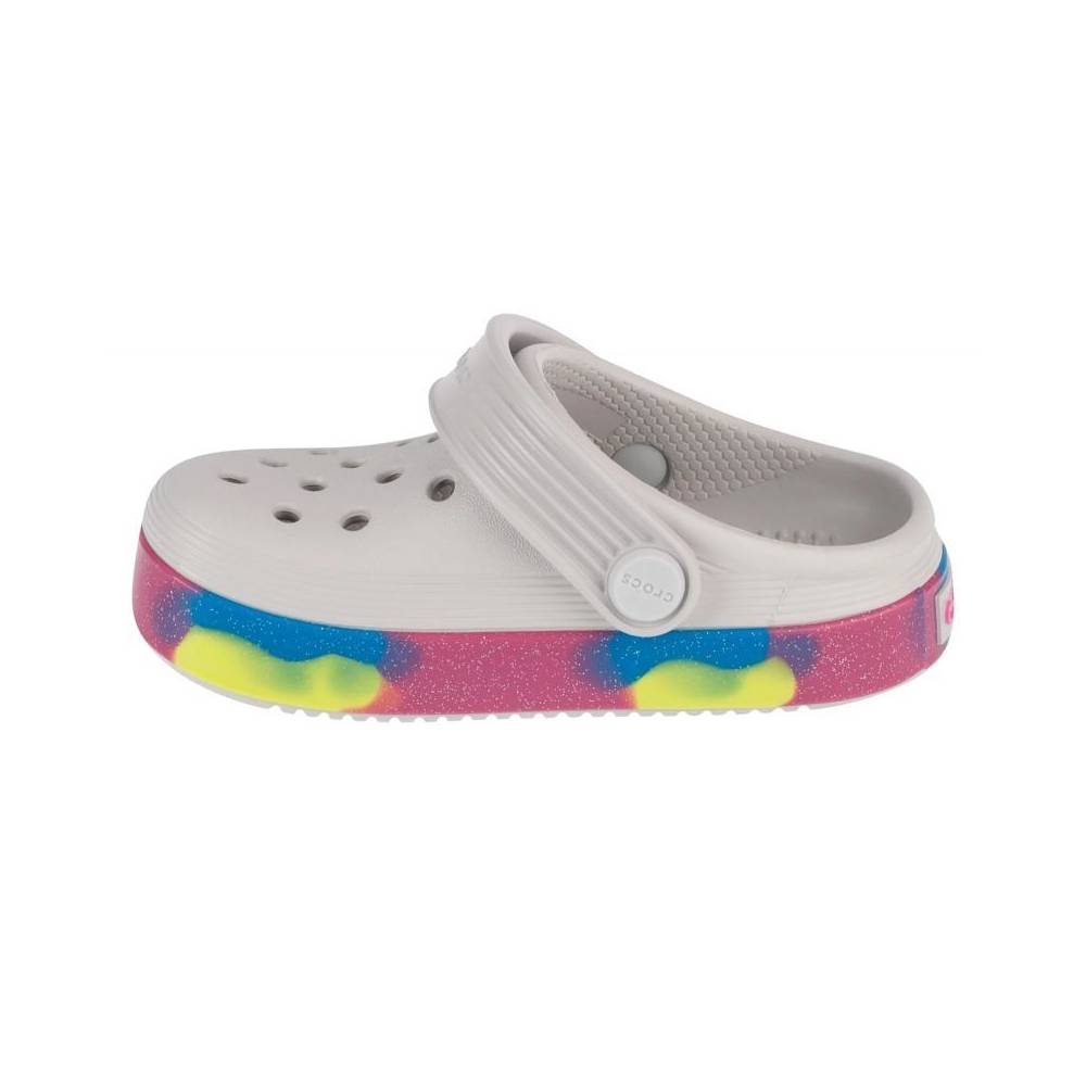 "Crocs Off Court Glitter Band Clog T Jr" 209717-1FS šlepetės