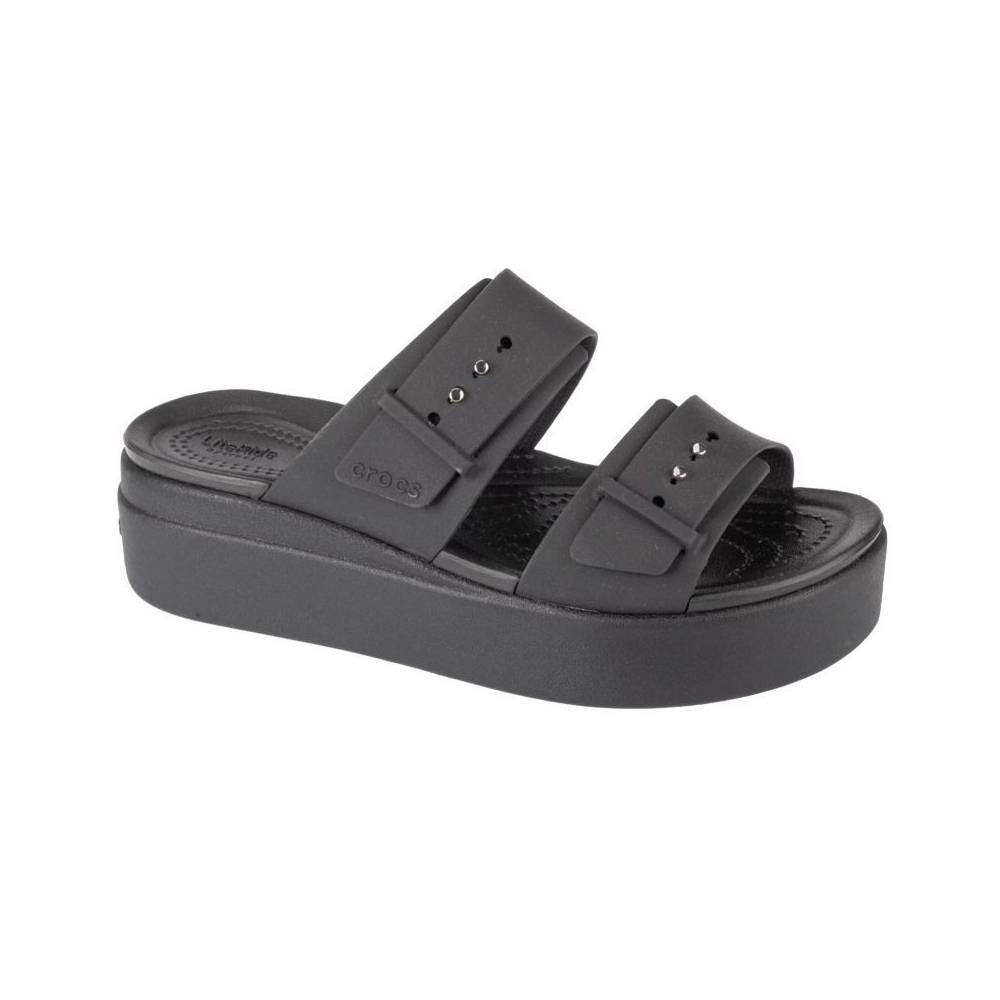 Crocs Brooklyn Low Wedge Sandal W 207431-001 šlepetės