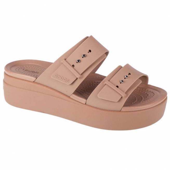 "Crocs Brooklyn Low Wedge Sandal W 207431-2Q9" šlepetės