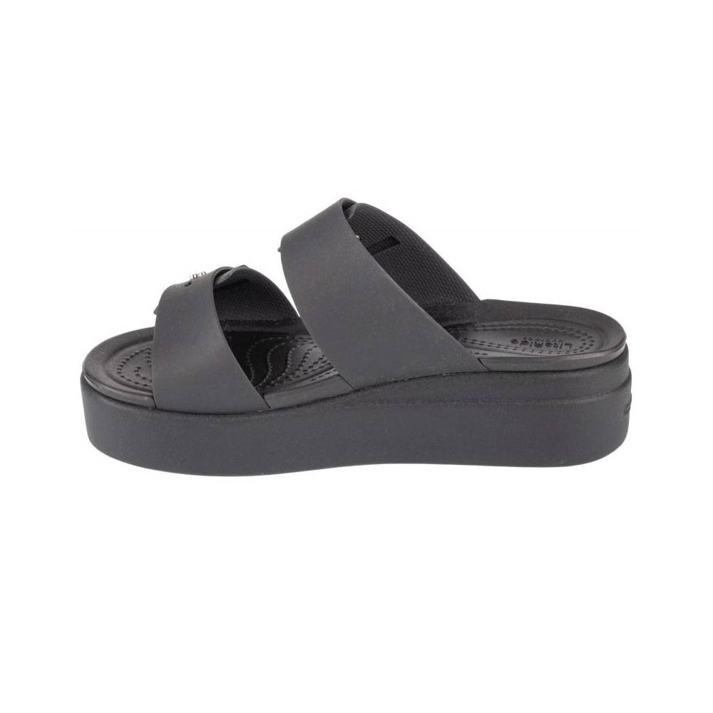 Crocs Brooklyn Low Wedge Sandal W 207431-001 šlepetės