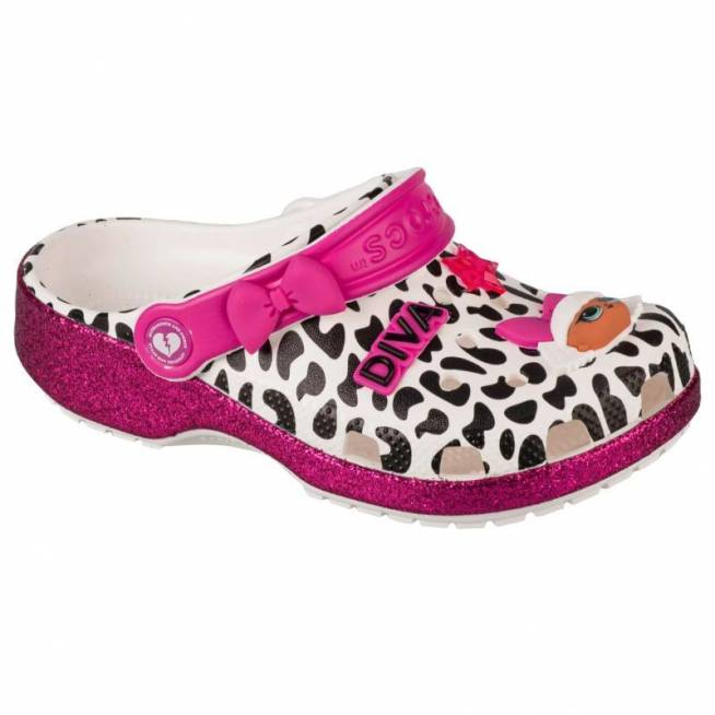 Crocs LOL Surprise Diva Girls Classic Clog Jr 209465-100 clogs 