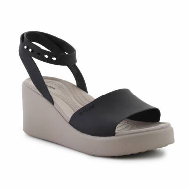 "Crocs Brooklyn Ankle Strap Wedge W" 209406-07H sandalai