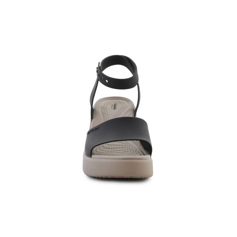 "Crocs Brooklyn Ankle Strap Wedge W" 209406-07H sandalai