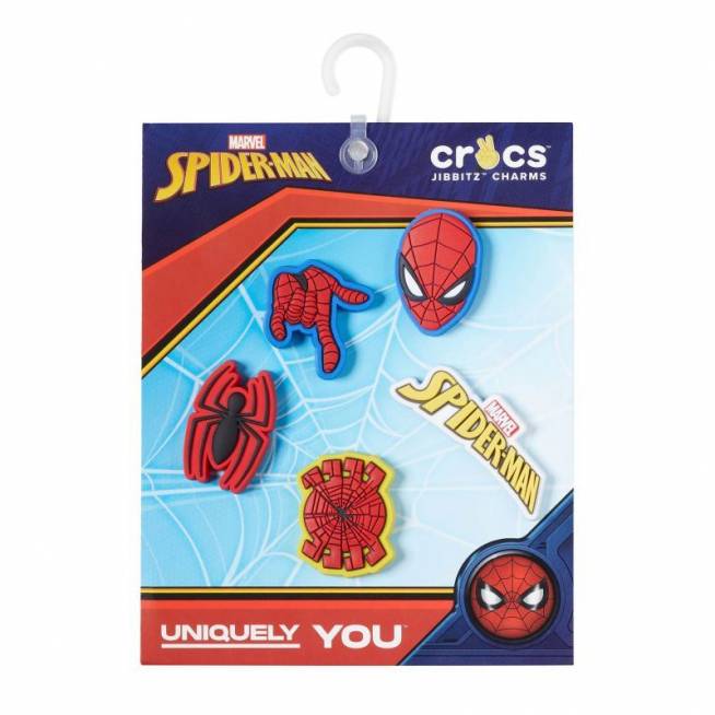 "Crocs Jibbitz™ Spider Man" 5 vnt. 10010007 smeigtukai