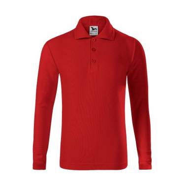 Malfini Pique Polo LS Jr polo marškinėliai MLI-24107 red