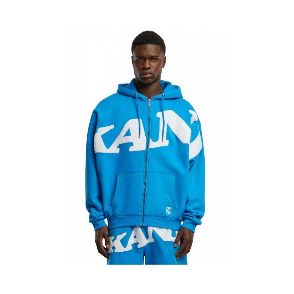 Karl Kani Wavy Retro Os Full Zip Hoodie M 6022340