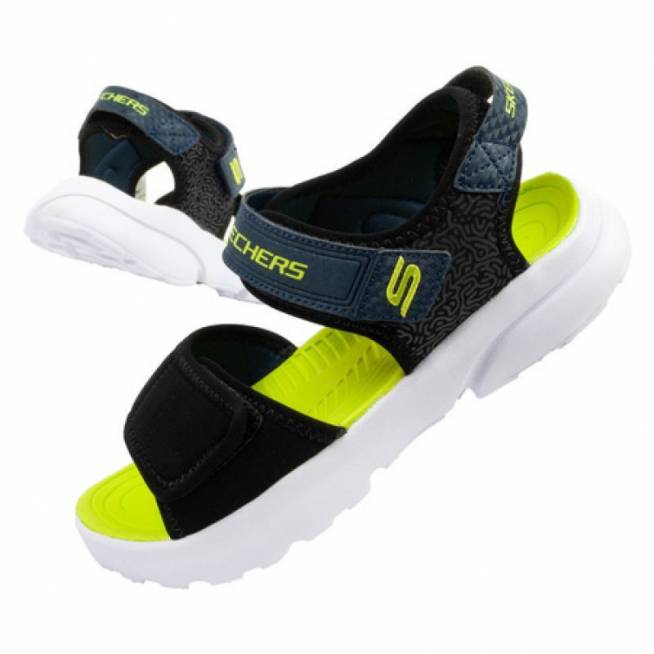 Skechers Jr 406512L/BKLM sandalai