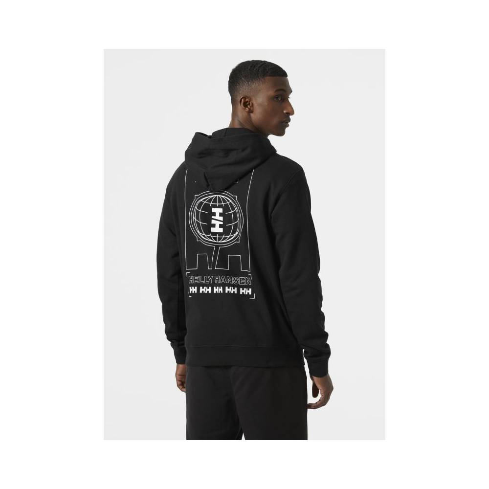 Helly Hansen Core Graphic Sweat Hoodie M 53924 993