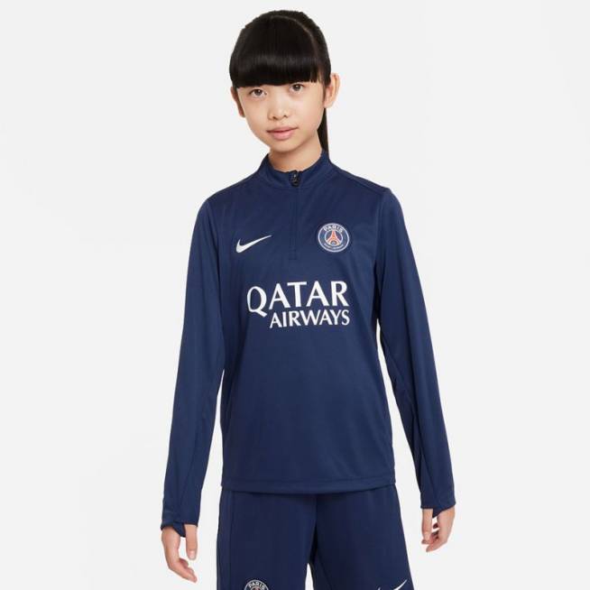 Nike PSG DF Academy Pro Drill Top Jr FQ0029-411 džemperis