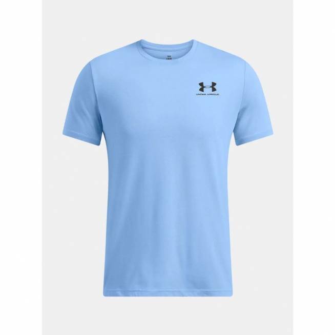 Under Armor marškinėliai su logotipu kairėje krūtinės pusėje M 1326799-469