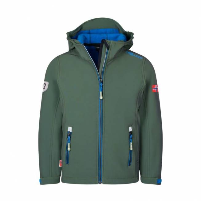 Trollkids Kids Trollfjord Jacket Jr 161-348 softshell striukė