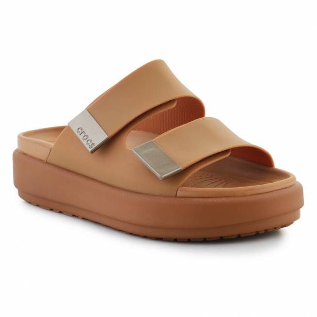 "Crocs Brooklyn Luxe Sandal W" 209586-2U3