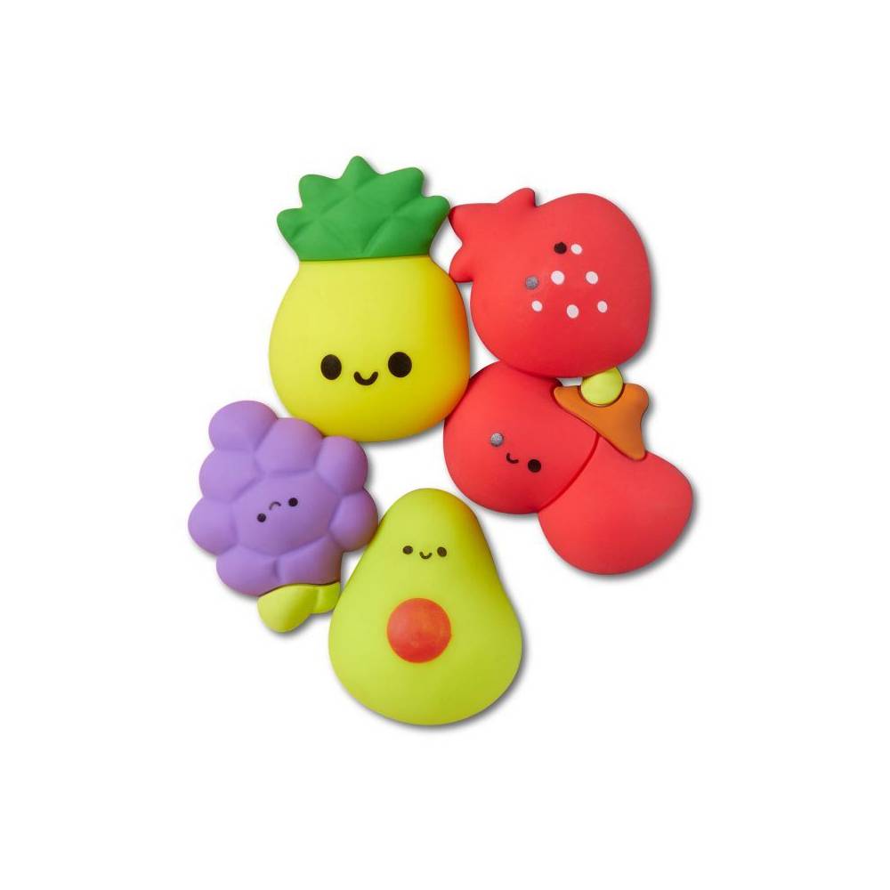 Crocs Jibbitz™ Squish Fruits 5 pakuotės smeigtukai 10012181