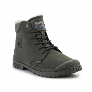 Palladium SP20 Cuff Leather Waterproof WL U 79067-325-M Olive Night batai