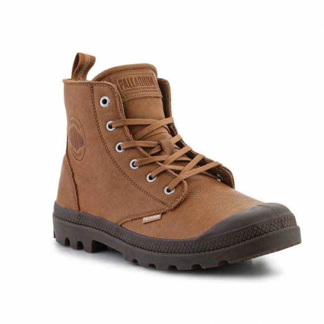 Palladium Pampa Zip Lth Ess U batai 76888-252-M Dear Brown