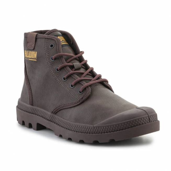 Palladium PAMPA HI COATED U 74375-249-M Dark Cocoa batai