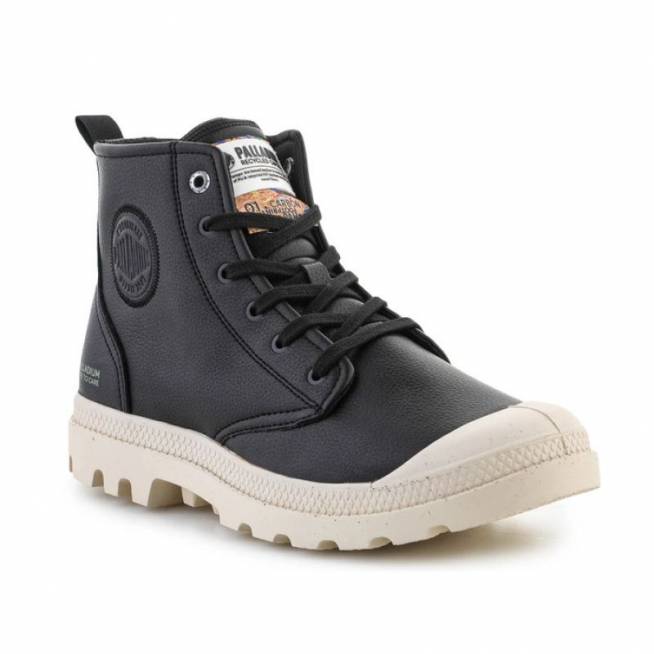 Palladium Pampa Hi Re-Vegan Leather U batai 74378-008-M Black