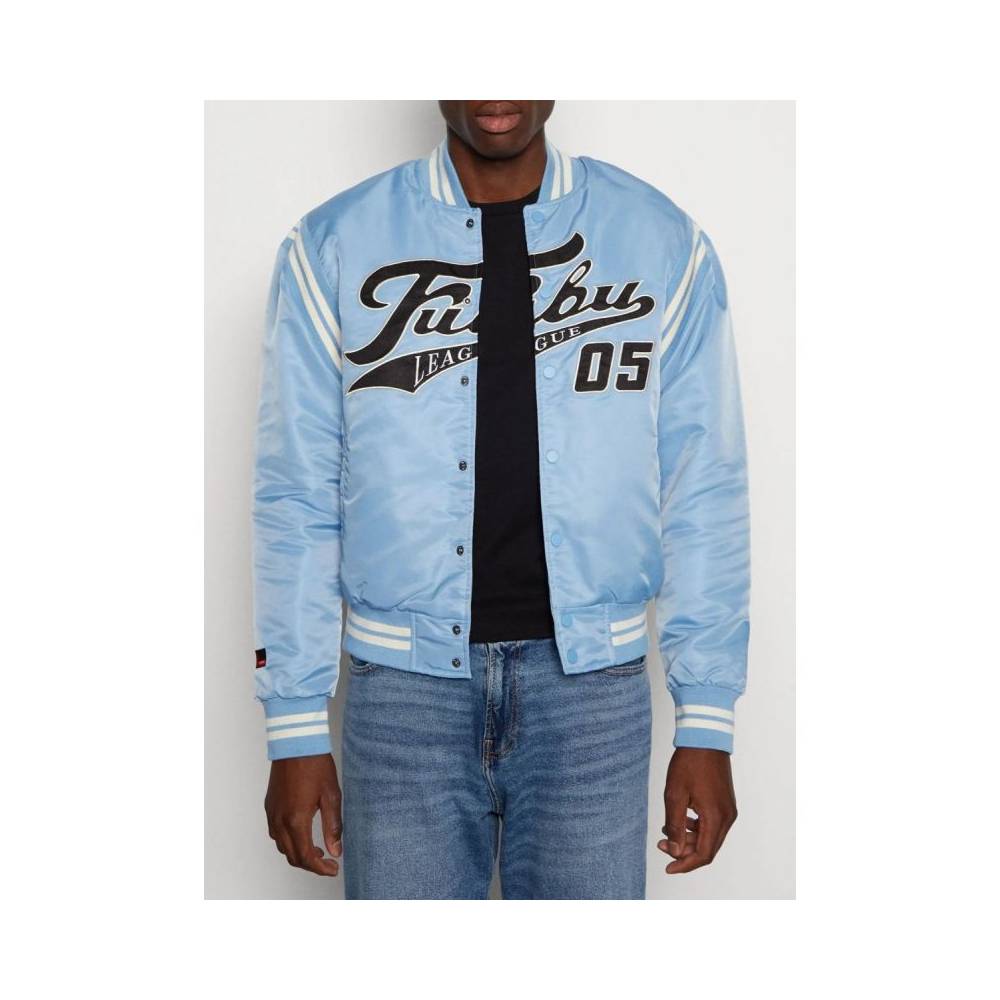 Fubu Varsity Satin College Jacket M 6075133