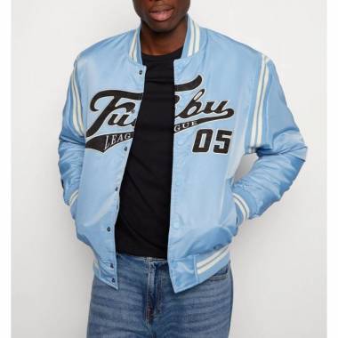 Fubu Varsity Satin College Jacket M 6075133