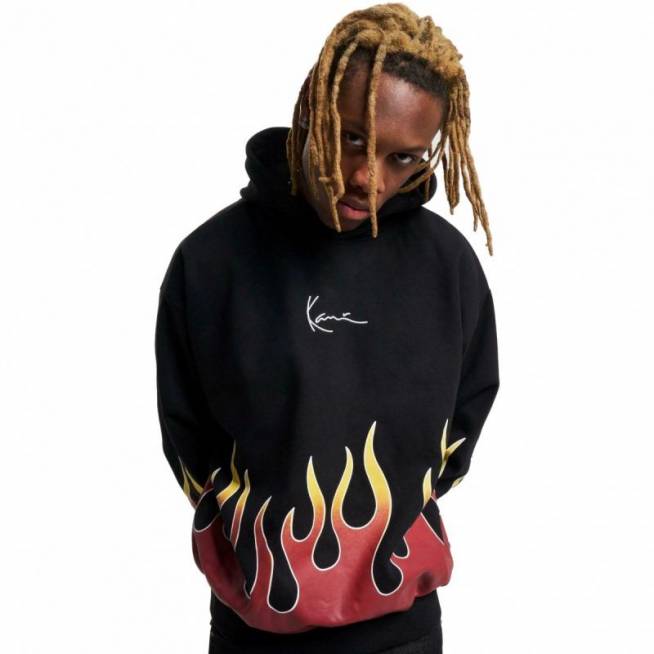 Karl Kani Maža firminė striukė su gobtuvu "Flame Os Hoodie" M 6021649