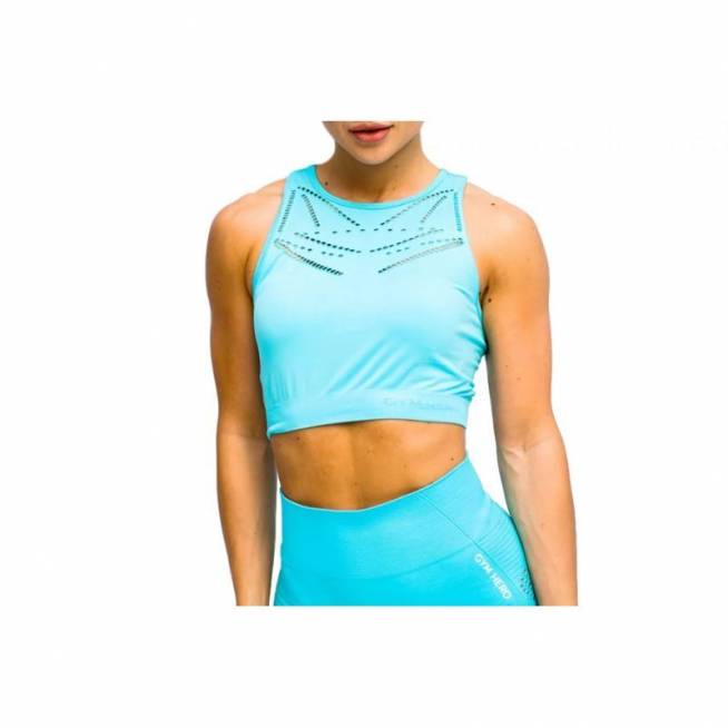 GymHero Venice Beach Top Trumpa liemenėlė W BRA-SHORTBABYBLUE