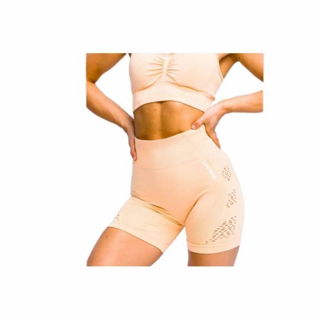 "GymHero California Cute Shorts IN PEACH