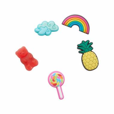 Crocs Jibbitz™ Happy Candy 5 pakuotės smeigtukai 10008077