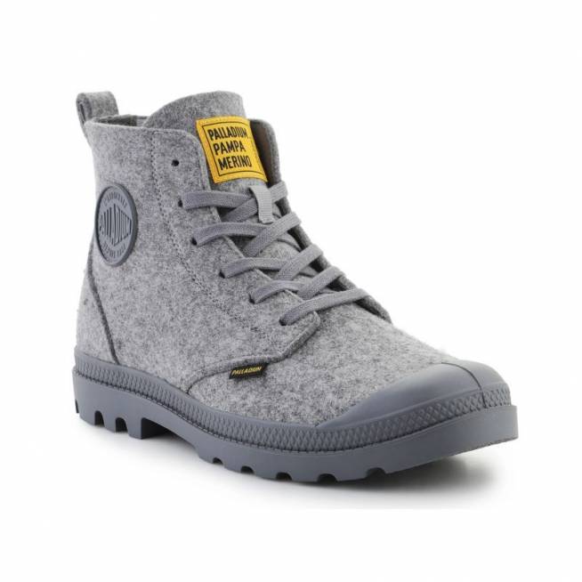 Palladium Pampa Hi Merino batai 74377-027-M Gray