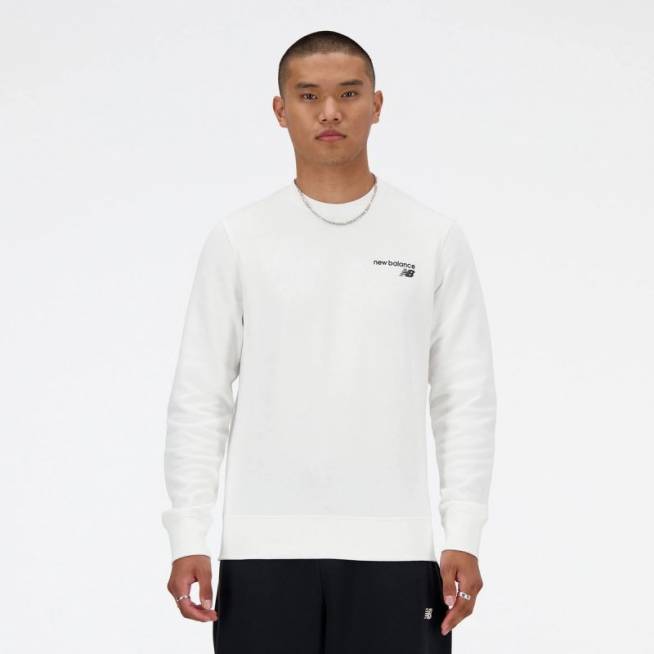 New Balance Classic Core Fleece Crew M MT03911WT džemperis