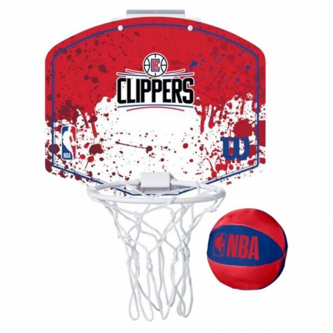 Krepšinio lenta Wilson NBA Team Los Angeles Clippers Mini Hoop WTBA1302LAC