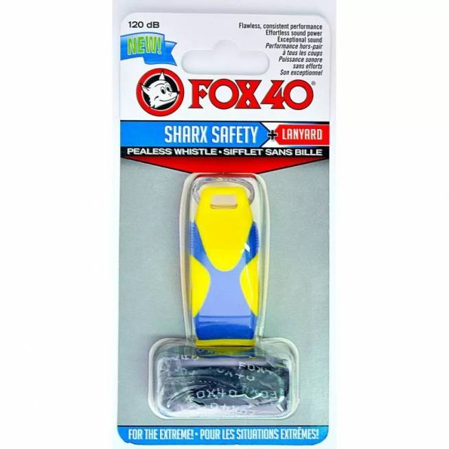 Švilpukas FOX40 Sharx Safety + virvelė 8703-2208