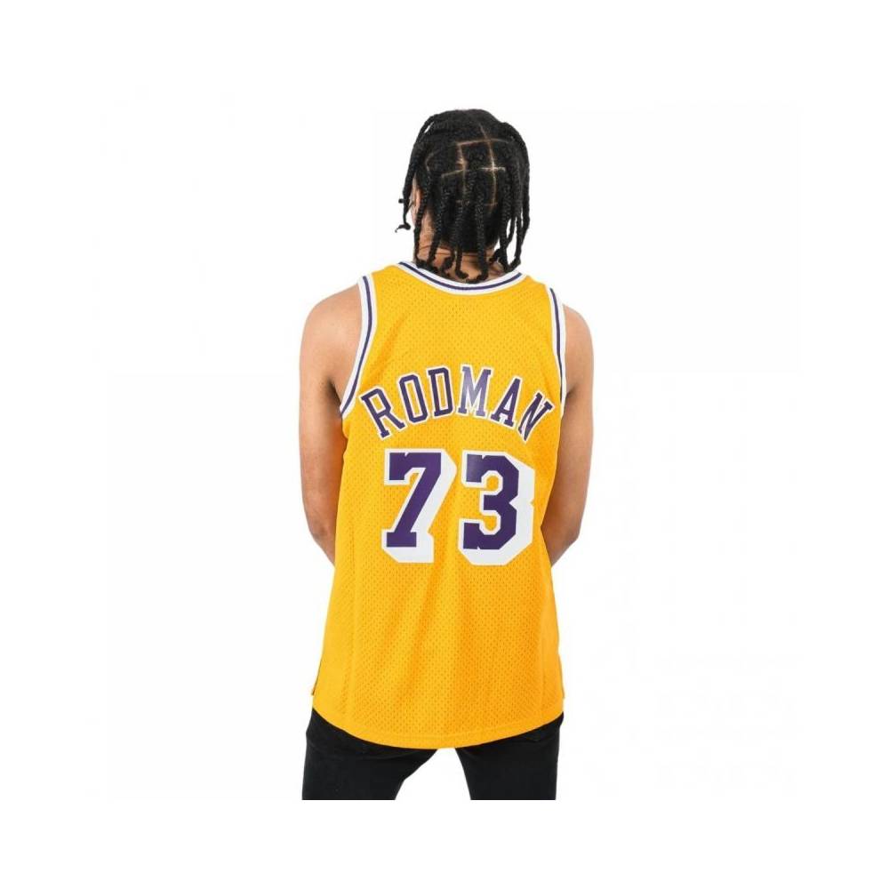 Mitchell & Ness Los Angeles Lakers NBA Swingman marškinėliai Lakers 1998 Dennis Rodman M SMJYCP20064-LALGOLD98DRD