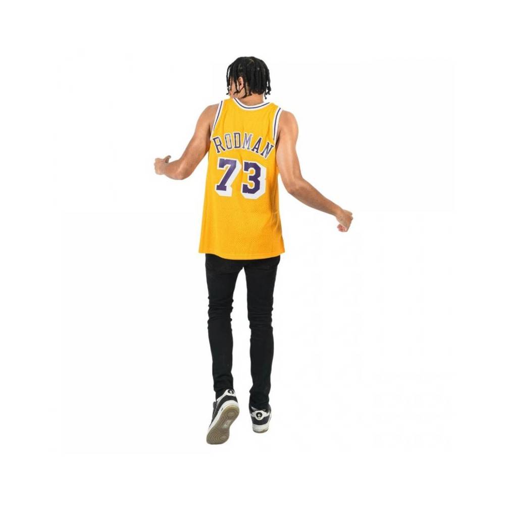 Mitchell & Ness Los Angeles Lakers NBA Swingman marškinėliai Lakers 1998 Dennis Rodman M SMJYCP20064-LALGOLD98DRD