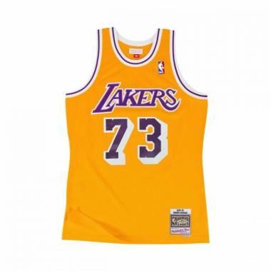 Mitchell & Ness Los Angeles Lakers NBA Swingman marškinėliai Lakers 1998 Dennis Rodman M SMJYCP20064-LALGOLD98DRD