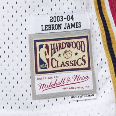 Mitchell & Ness NBA Swingman marškinėliai Cavaliers 03 Lebron James M SMJYCP19209-CCAWHIT03LJA