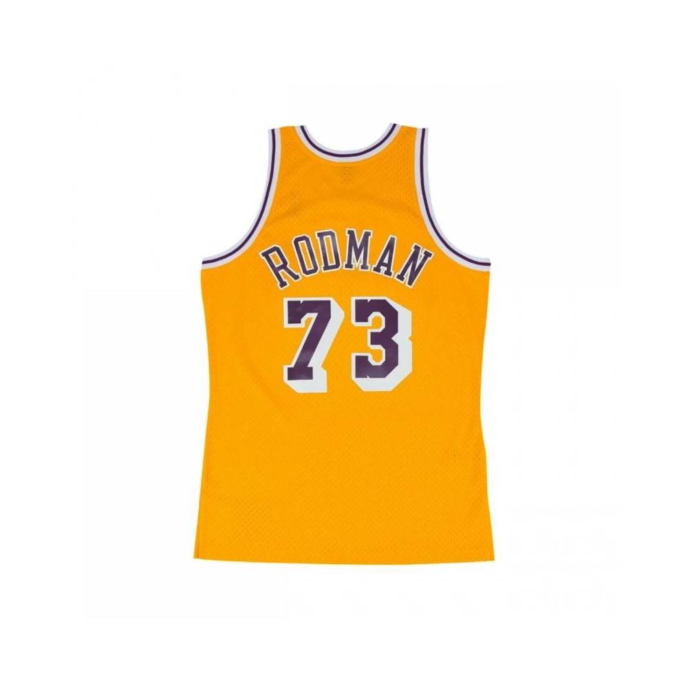 Mitchell & Ness Los Angeles Lakers NBA Swingman marškinėliai Lakers 1998 Dennis Rodman M SMJYCP20064-LALGOLD98DRD