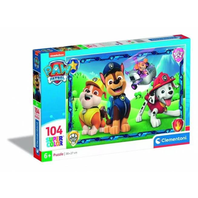 Dėlionė Clementoni PAW PATROL 27177, vaikams, 38 cm x 27 cm