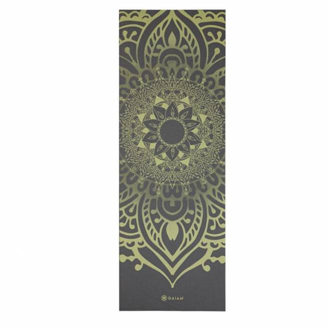 Gaiam Cool Matcha Sundial Layers 5mm 65735 jogos kilimėlis