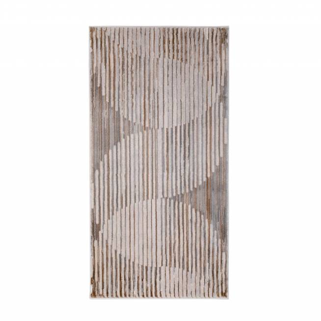 Kilimas Domoletti Verano C586A-K6382, kreminė/smėlio/šviesiai pilka, 150 cm x 80 cm