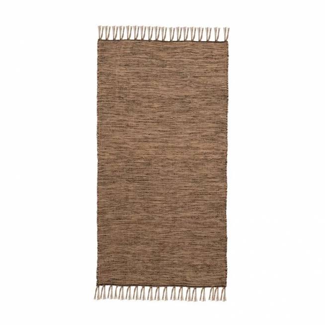 Kilimas Domoletti Jute RG220306, juoda/smėlio, 150 cm x 80 cm